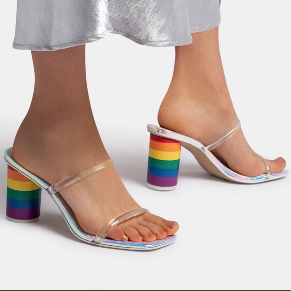 Dolce Vita Rainbow Noles Heel Sandal